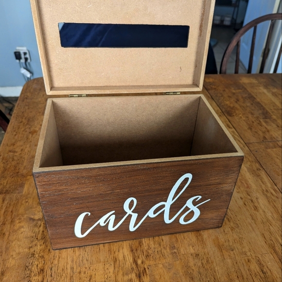 Wedding Card Box - Picture 2 of 2